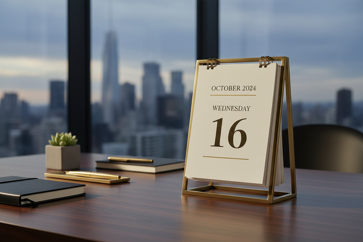 Premium Desk Calendar