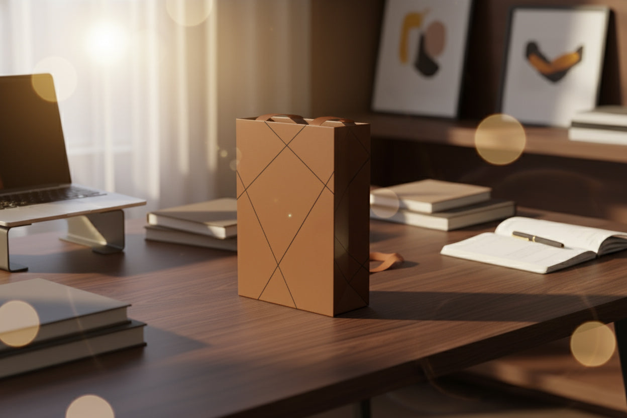 Heritage Leather Notebook Gift Box