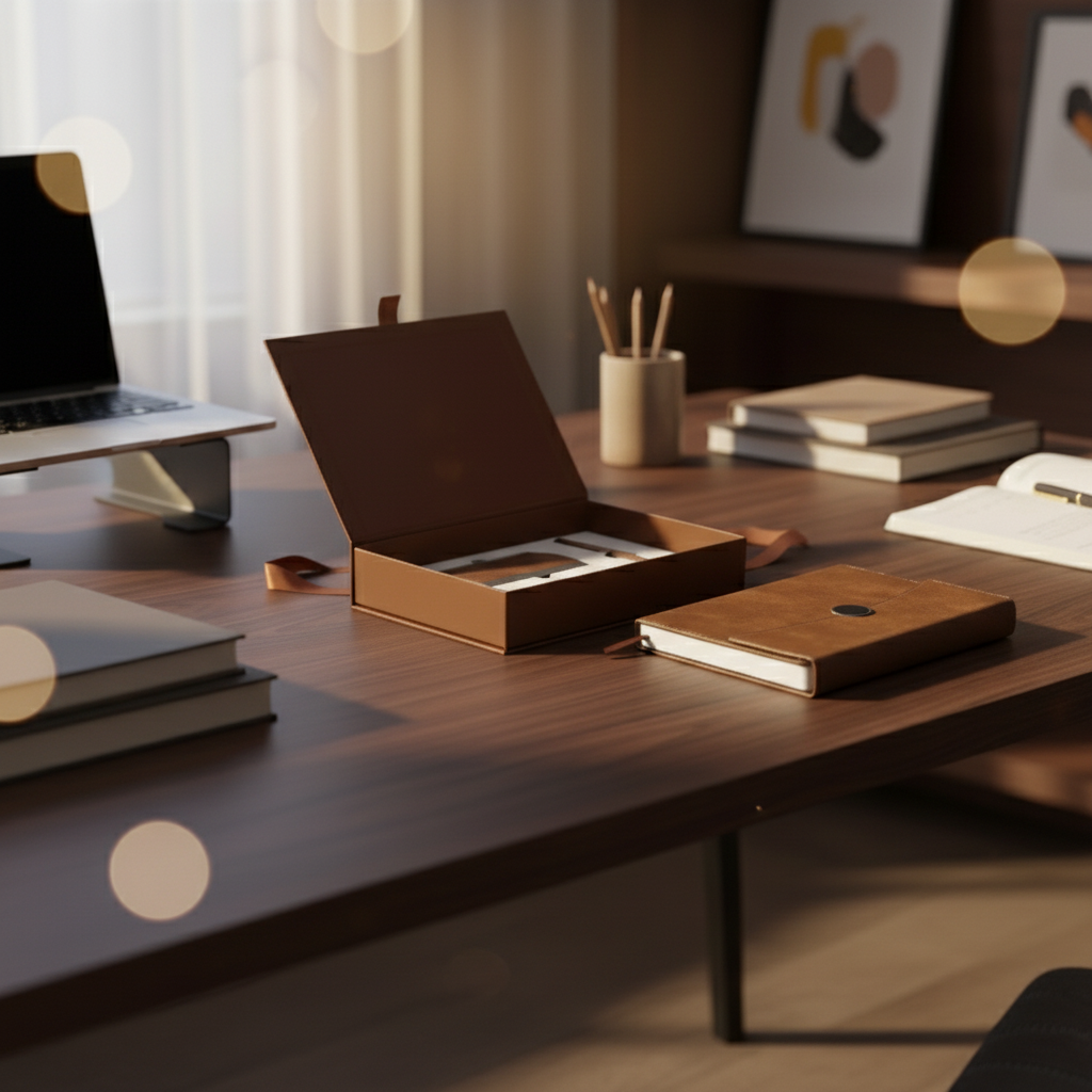 Angled workspace view