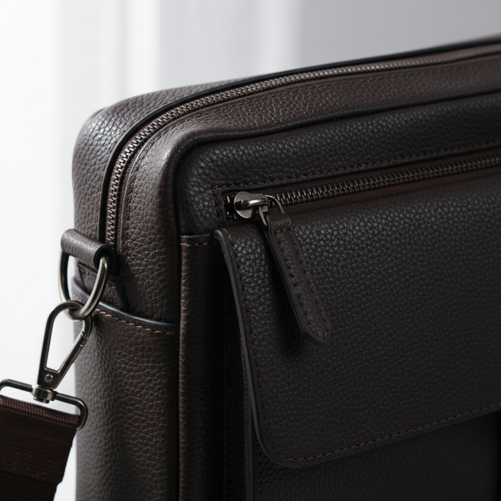 Close-up leather detail