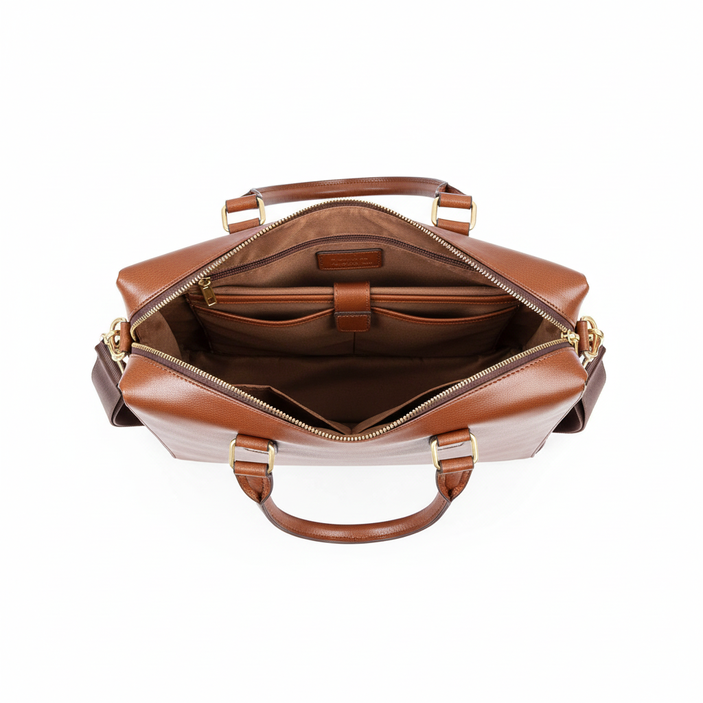 Interior compartments view