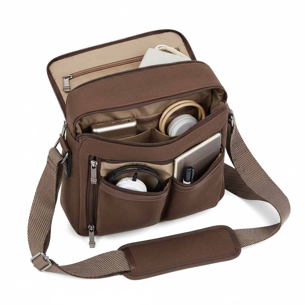 Interior compartments view