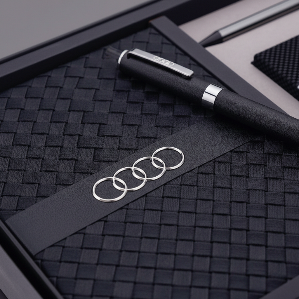 Notebook and pen detail