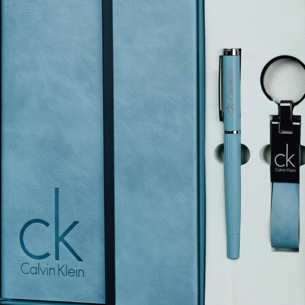 Notebooks and pen detail