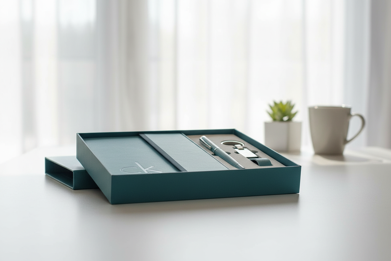 Premium gift box presentation